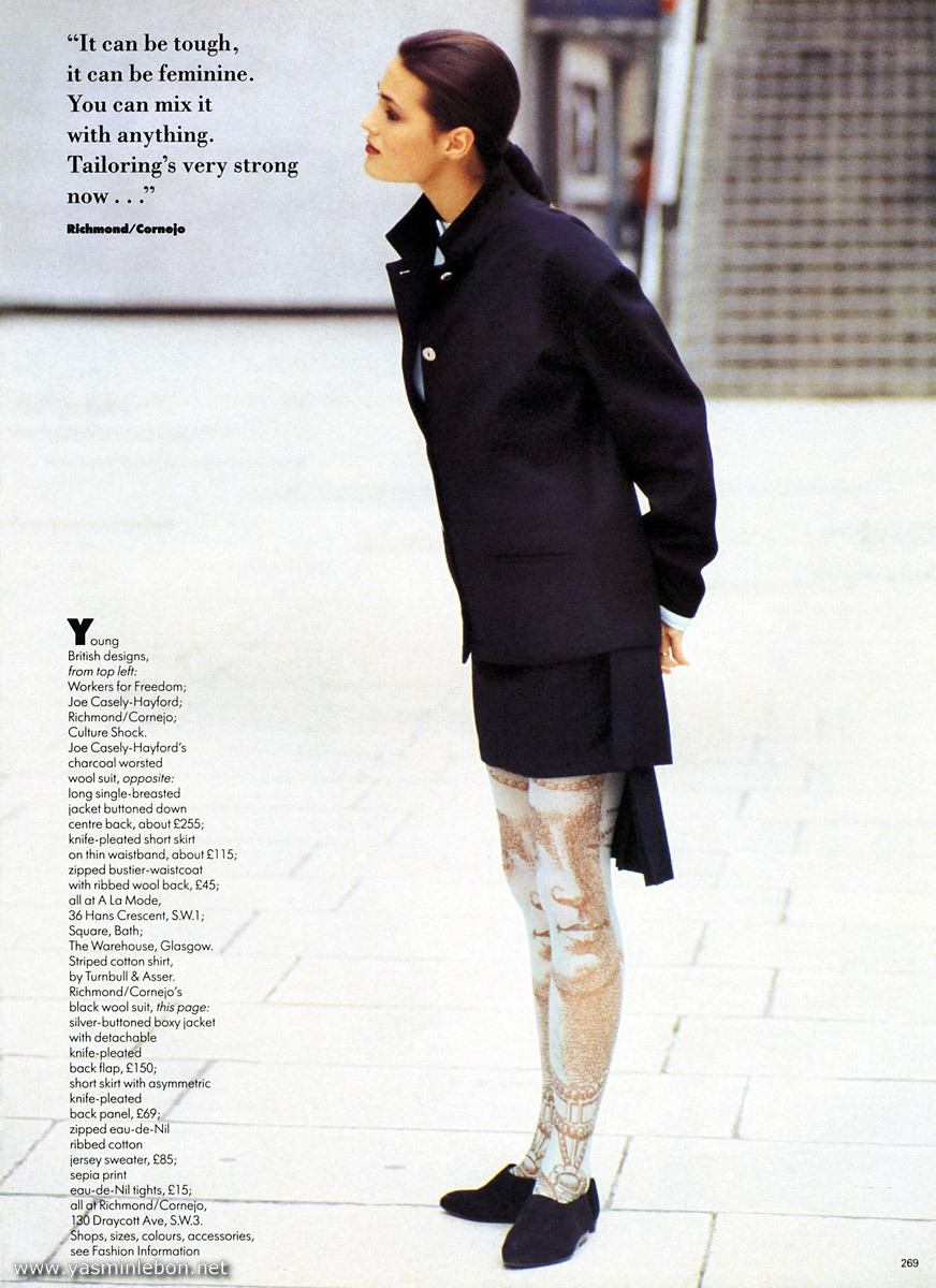 Yasmin Le Bon | editorials | 1986